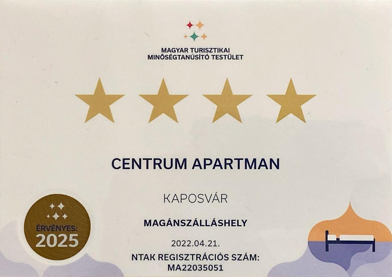 Centrum Apartman Kaposvár المظهر الخارجي الصورة